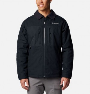 Men Columbia Loma Vista™ Fusion Insulated Jackets Black / Black | US-ULRPYV-923