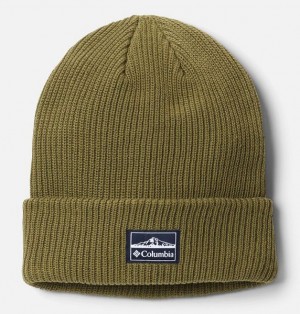 Men Columbia Lost Lager™ Recycled Beanie Grey / Green | US-IGBRFH-304