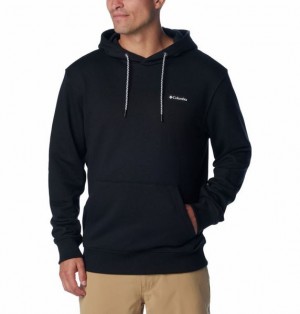 Men Columbia Marble Canyon™ French Terry Hoodie Black | US-PETYZM-406