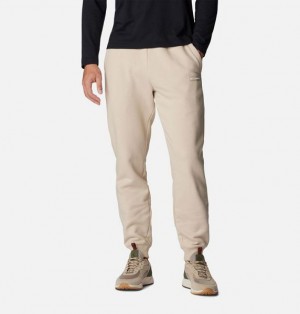 Men Columbia Marble Canyon™ Heavyweight Fleece Joggers Khaki | US-QIKCRO-304