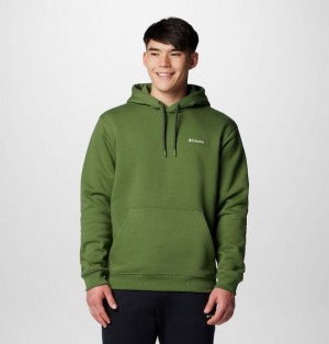 Men Columbia Marble Canyon™ Heavyweight Hoodie Green | US-IQHCWU-523