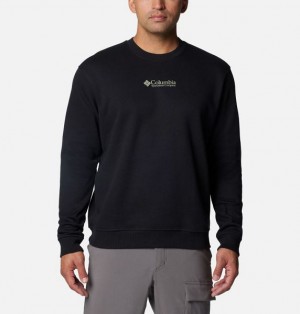 Men Columbia Meridian Creek™ Sweatshirts Black | US-RTWFSP-048