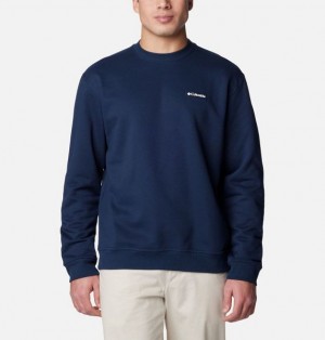 Men Columbia Meridian Creek™ Sweatshirts Navy | US-KGCVBT-291