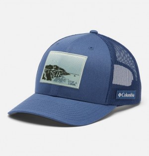 Men Columbia Mesh™ Snap Back Hats Dark Blue | US-KGCLYB-736