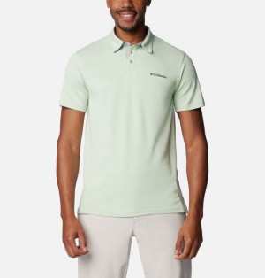 Men Columbia Nelson Point™ Polo Shirts Olive | US-ZQGDUS-618