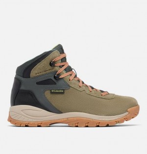 Men Columbia Newton Ridge™ BC Hiking Boots Grey / Green / Green | US-IBLHUG-612