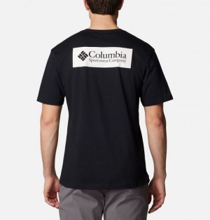 Men Columbia North Cascades™ T-Shirt Black | US-ETLCJW-894