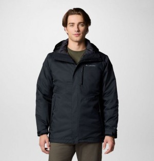 Men Columbia Oak Harbor™ Waterproof Insulated 3 In 1 Jackets Black | US-DFTALZ-865