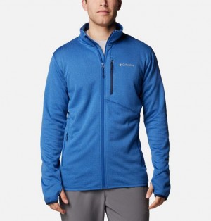 Men Columbia Park View™ Fleece Jackets Blue | US-XSOTNV-587