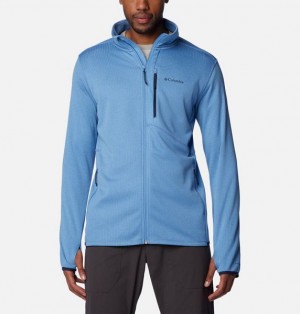 Men Columbia Park View™ Fleece Jackets Blue | US-BKIFPZ-852