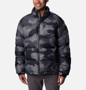 Men Columbia Pike Lake™ II Puffer Jacket Black Camo | US-KBDVQU-175