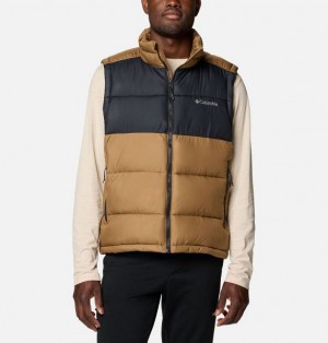 Men Columbia Pike Lake™ II Puffer Vest Black | US-DLHFWZ-931