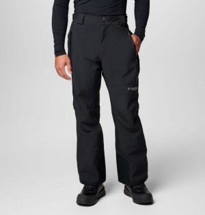 Men Columbia Platinum Peak™ II 3L Waterproof Ski Pants Black | US-FOKRGE-857