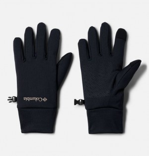 Men Columbia Point Park™ Fleece Gloves Black | US-RNDLVY-164