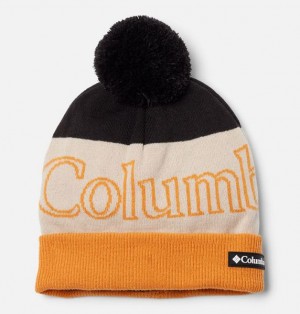 Men Columbia Polar Powder™ II Beanie Black / Dark Grey | US-RFSABI-864