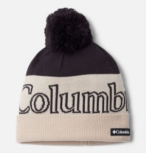 Men Columbia Polar Powder™ II Beanie Black / Dark Grey | US-RZSHYM-260