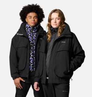 Men Columbia Powderkeg™ II Remastered Waterproof Insulated 3 In 1 Jackets Black | US-PLHBGU-423