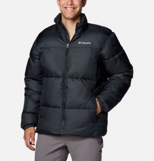 Men Columbia Puffect™ III Puffer Jacket Black | US-ZFGXEW-701