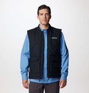 Men Columbia Rad Padded™ Vest Black | US-WLHJDQ-346