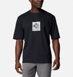 Men Columbia Reventure™ Graphic T-Shirt Black | US-KEFDIW-908