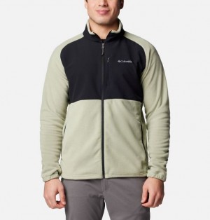 Men Columbia Sage Peak™ Fleece Jackets Black | US-MYOGLE-539