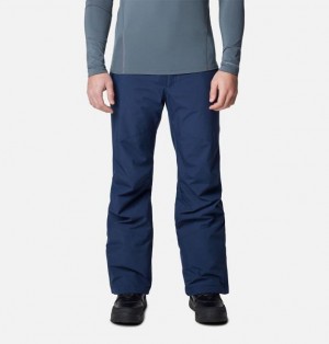 Men Columbia Shafer Canyon™ II Waterproof Ski Pants Navy | US-VEQLGP-419