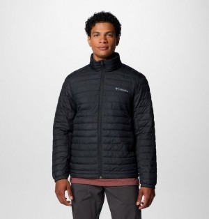 Men Columbia Silver Falls™ II Packable Insulated Jackets Black | US-LYKSXE-409