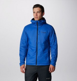 Men Columbia Silver Leaf™ II Stretch Insulated Jackets Blue | US-KSMOHL-438