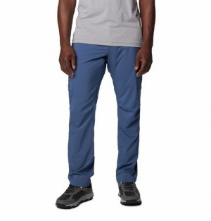 Men Columbia Silver Ridge™ Utility Walking Pants Dark Blue | US-MVDWNF-105