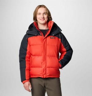 Men Columbia Snowqualmie™ II Puffer Jacket Red / Black | US-YHGCVT-403