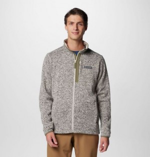 Men Columbia Sweater Weather™ II Fleece Jackets Dark Grey | US-PCZGWI-708