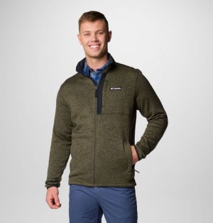 Men Columbia Sweater Weather™ II Fleece Jackets Grey | US-ZHFRSE-567