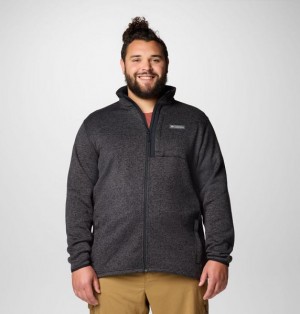 Men Columbia Sweater Weather™ II Fleece Jackets Black | US-SFWZAM-167