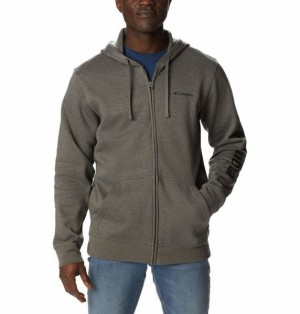 Men Columbia Trek™ Full Zip Hoodie Grey | US-LGJIKA-851