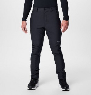 Men Columbia Vast Canyon™ Softshell Trousers Black | US-ARJPDB-102