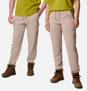 Men Columbia Wallowa™ Fleece Joggers Beige | US-ACHGLZ-986