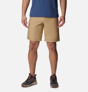 Men Columbia Washed Out™ Shorts Khaki | US-WMSBLT-378