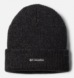 Men Columbia Whirlibird Cuffed Beanie Black / Deep Grey | US-EVCKWU-059