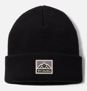 Men Columbia Whirlibird Cuffed Beanie Black | US-EQUDNJ-176