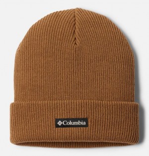 Men Columbia Whirlibird Cuffed Beanie Brown | US-SYBTJE-831