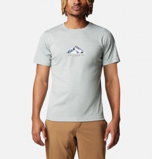 Men Columbia Zero Rules™ Technical T-Shirt Grey | US-YAWOVK-180