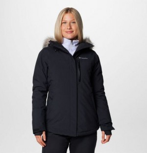 Women Columbia Ava Alpine Waterproof Ski Jackets Black | US-SIYPQM-291