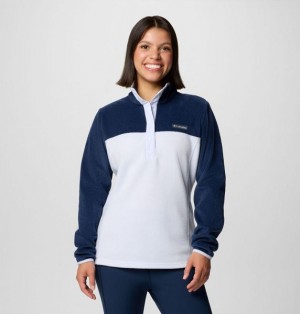 Women Columbia Benton Springs™ Half Snap Pullover Navy | US-PGICSW-074