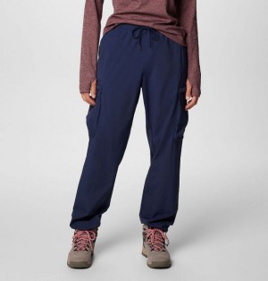 Women Columbia Boundless Trek™ Cargo Pants Navy | US-HAEMVQ-294