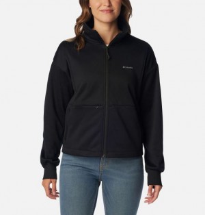 Women Columbia Boundless Trek™ Technical Fleece Jackets Black | US-ASULZD-079