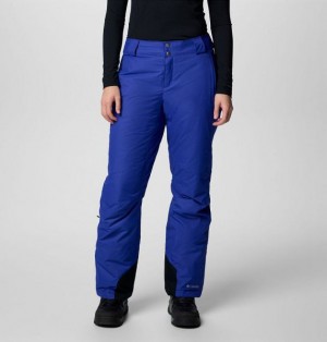 Women Columbia Bugaboo™ II Omni-Heat™ Waterproof Ski Pants Blue | US-LITVAC-038