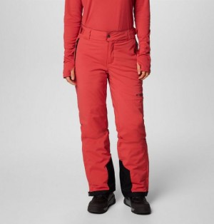 Women Columbia Cirque Bowl™ Waterproof Ski Pants Orange | US-PNUJAS-037