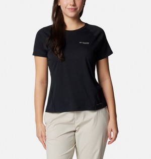 Women Columbia Cirque River™ Technical T-Shirt Black | US-RNSTOE-872