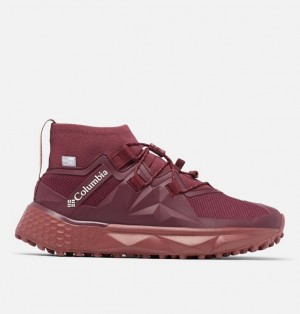 Women Columbia Facet™ 75 Alpha Outdry™ Lightweight Waterproof Hiking Shoes Burgundy | US-UIYNRE-125