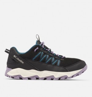 Women Columbia Flow Fremont™ Urban Active Sneakers Black / Grey Purple | US-HPKBQR-954